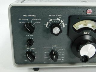 Collins 32S - 3 Vintage Round Emblem (RE) S - Line Ham Radio Transmitter SN 102317 5
