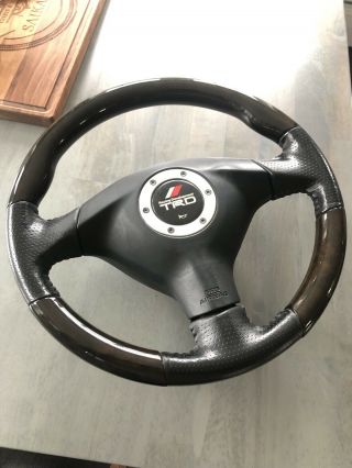 Toyota Supra Lexus Mr2 Rare Trd Steering Wheel Oem Jdm