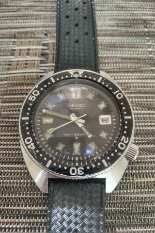 Vintage Seiko 6105 - 8000 Proof/proof Diver Wristwatch - Rare