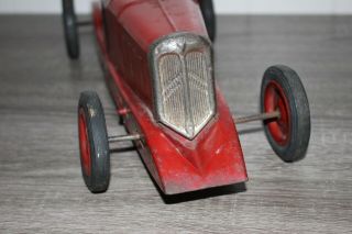 Antique France JOUETS CITROEN GRAND ROSALIE RACE CAR Tin Wind Up Toy 3