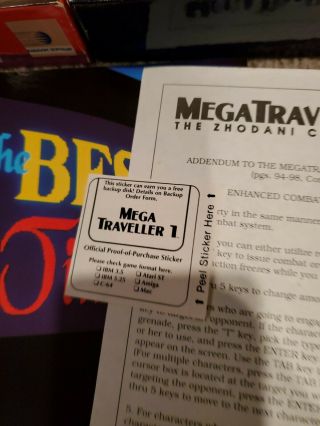 MegaTraveller 1 & 2 Big Box PC Games Zhodani Conspiracy,  Quest Ancients 7