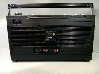 Vintage Sony CF - 530 Cassette Recorder Boombox 6