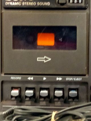 Vintage Sony CF - 530 Cassette Recorder Boombox 8
