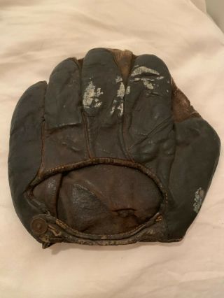 Extremely Scarce Vintage Duckweb Baseball Glove - Turn of Century 3