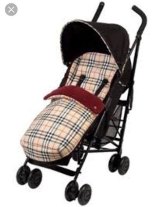 Rare,  Authentic And Special Edition Maclaren Burberry Stroller