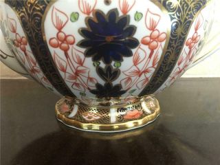 Old Imari 1128 /9021 Royal Crown Derby RARE FORM Teapot Sugar Bowl Cream Tea Pot 9
