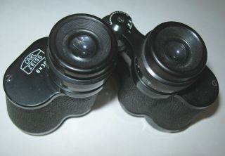 Vtg Carl Zeiss Binoculars 8x30 Abercrombie &Fitch w/Leather Case 2