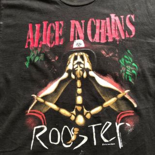 1993 Alice In Chains Rooster Vintage Promo Shirt
