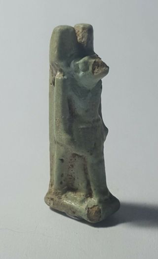 Shabtishop - Ancient Egyptian Anubis Amulet Late Period 664 - 332 Bc