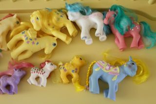 Vintage G1 Retro My Little Pony Twice Fancy Munchy Magic Message Mail Order Baby 3