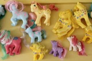 Vintage G1 Retro My Little Pony Twice Fancy Munchy Magic Message Mail Order Baby 6