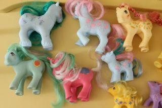Vintage G1 Retro My Little Pony Twice Fancy Munchy Magic Message Mail Order Baby 7