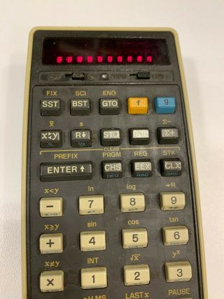 3 HP 25 Vintage RPN Scientific Calculator,  wall charger,  USB charger 5