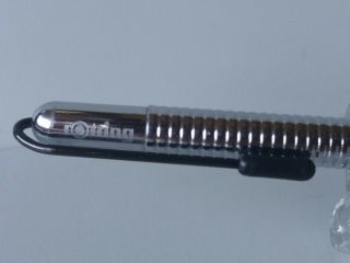 Vintage Rotring 900 Side Knock Shiny Chrome Mechanical Pencil 0.  7 6