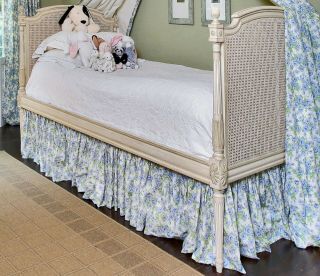 Gorgeous Antique - Style Louis Xvi French Caned Daybed/trundle Bed