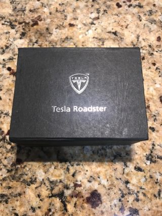 Tesla Motors Roadster Paperweight 3d Model Rare