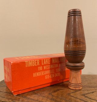 Mike Mclemore Tn Duck Call,  Vintage Hunting
