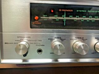 Vintage Pioneer Stereo/Receiver amplifier SX - 1000TW 50W/channel 9/10 4