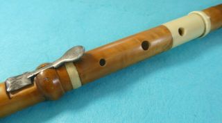 Rare Victorian Novelty System Cane Walking Stick Flute Musical Instrument C1890 5