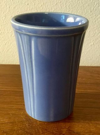 Rare Vintage Riviera Mauve Blue Juice Tumbler From Homer Laughlin