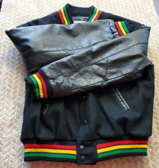 Vintage Stussy Varsity Jacket One Love 1988 3