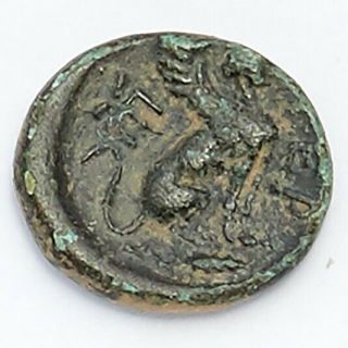 Ancient Greek Coin Zeus Prow Arados Phoenicia 146 - 5 B.  C. 2