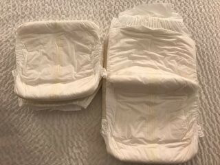 Full Pack 1990’s Vintage Attends Diaper Plastic Backed Size Medium 5