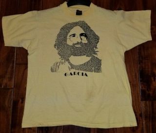 Rare Vintage Grateful Dead Jerry Garcia Shirt Usa Single Stitch 80s 1979