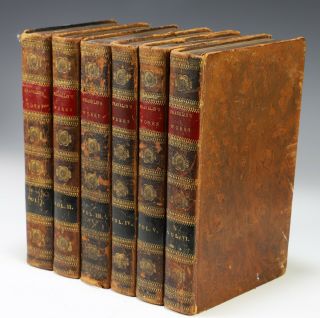 The of Benjamin Franklin 6 Volume Antique Book Set William Duane 1809 3