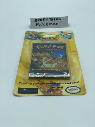 Pokemon Base Set Booster Card Pack Vintage Tcg Blister Charizard