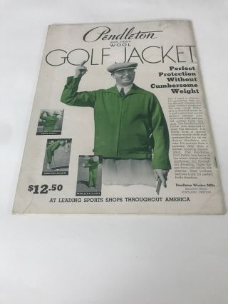 Vintage Golf Memorabilia / 41st National Amateur Championship Program / 1937 12