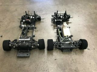 Vintage 1/8 Scale Pb 4wd R/c Nitro Racing Chassis Cars Spare Parts