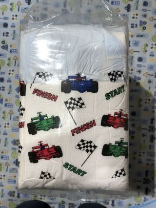 Race Car Quality Branded Medium Vintage Diapers Abdl First Edition Rare