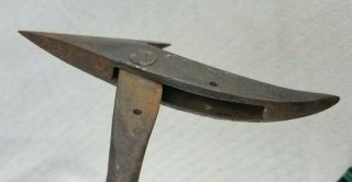 Ca 1890 - 10 Charles Peters Bedford,  Mass Togglehead Hand Forged Whale Harpoon 11