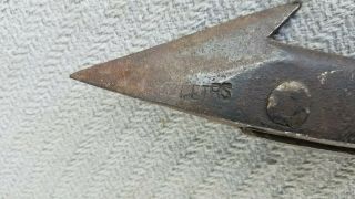 Ca 1890 - 10 Charles Peters Bedford,  Mass Togglehead Hand Forged Whale Harpoon 4