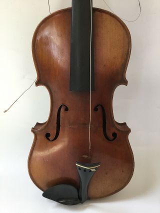 Very Old Vintage Antique Violin Label In Photos