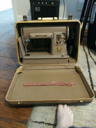 1956 Singer 301a Sewing Machine Shortbed.  VINTAGE SINGER 301A 8