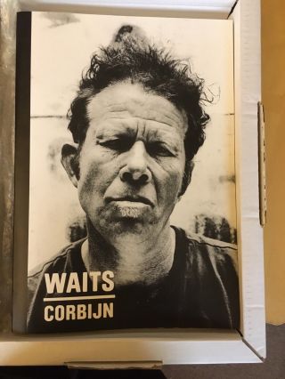 Tom Waits/corbijn Photo Book Very Rare Promotional Item