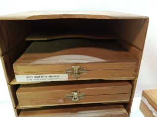 Vintage Kingsley Stamping Machine Co.  / (8) Box Set 11
