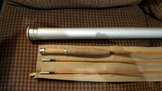 Thomas & Thomas Special Trouter Bamboo Fly Rod 9 Foot 5/6wt 2pc 2 Tips