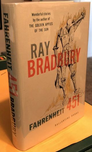 Fahrenheit 451 Ray Bradbury First Hardcover Edition 1st Printing 1953 Rare