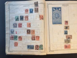 Vintage 1890 Stamp Album 3