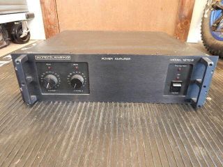 Vintage 1980s Altec Lansing Power Amplifier Model 1270b Made In Usa 1000 Watts