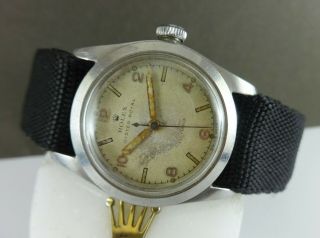 Men’s Rolex Oyster Royal Precision Steel Watch Ref.  4220.  Ca 1940