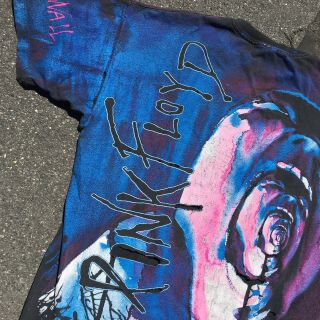 Vintage 1992 Pink Floyd The Wall All Over Print Tshirt XL 6