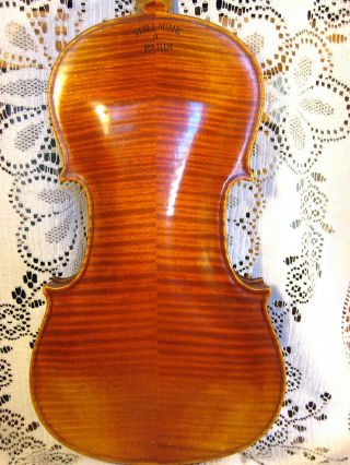 Stunning Old Antique Violin French Iron Branded & Labeled Vuillaume 4/4 NR 3