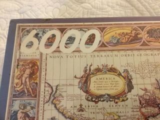 Vintage 6000 Piece Puzzle 02168,  Schmidt,  Ancient Old World Map 2