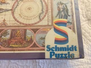 Vintage 6000 Piece Puzzle 02168,  Schmidt,  Ancient Old World Map 3