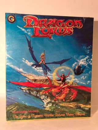 Grenadier Models Dragon Lords 5700 Miniatures Game Vintage Complete