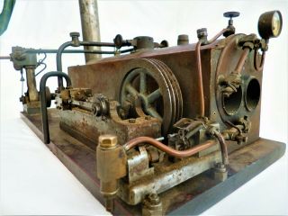 Antique Bassett Lowke? Large Boiler,  Dynamo,  2x Steam Engines,  And Boiler Pump